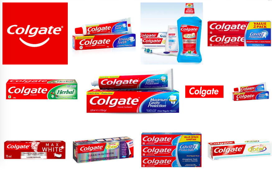 colgate palmolive products list