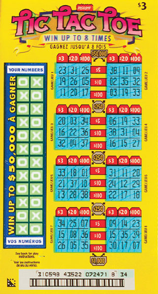 Scratch Ticket Odds 